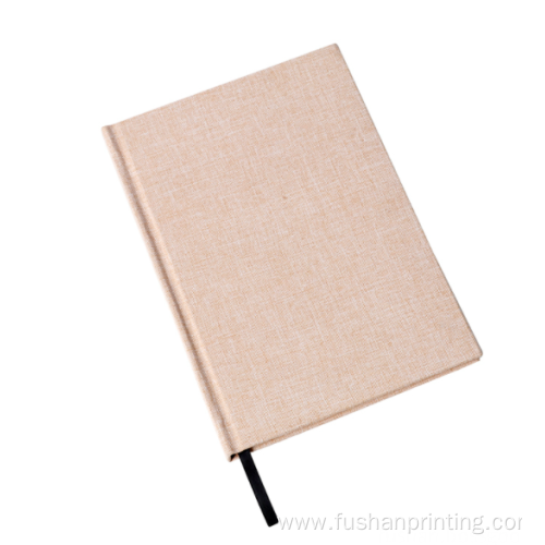 custom journal book binding linen material